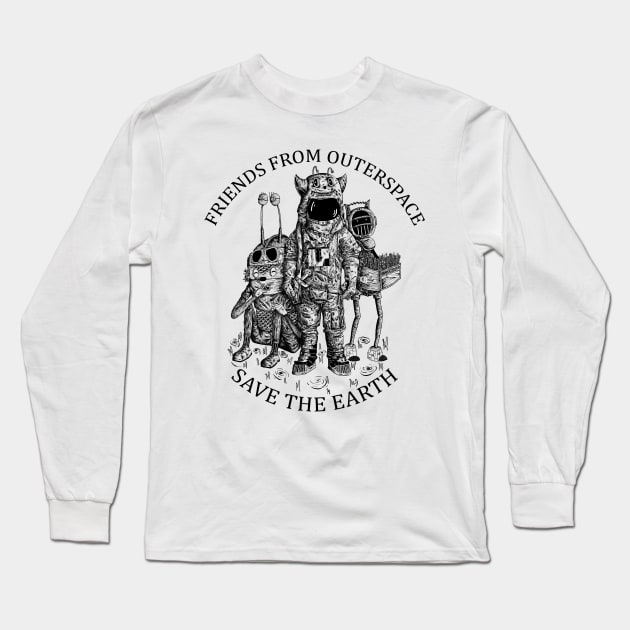 Save the earth Long Sleeve T-Shirt by Masrofik